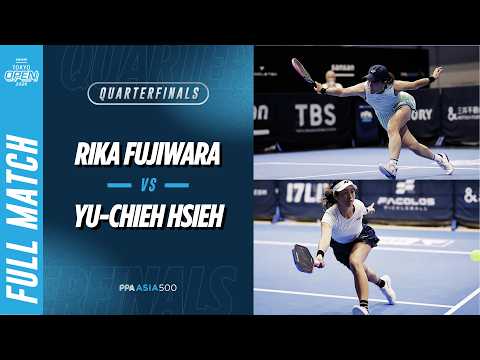 Rika Fujiwara vs Yu-Chieh Hsieh - Women's Singles Quarterfinal | Sansan Tokyo Open 2026