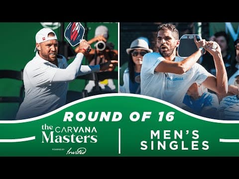 Jack Sock vs Mohaned Alhouni at the The Carvana Masters