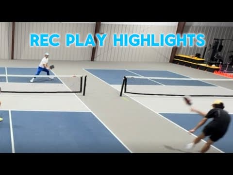 Pickleball Rec Play #19