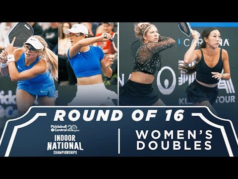 Waters/Bright vs Conard/Kunimoto at the Pickleball Central Indoor National Championships | PPA Tour