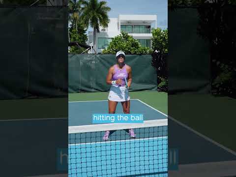 Stop Hitting The Ball Out! Quick Tip! #pickleball #pickleballpro #ppa #ball #pickle #tip #howto