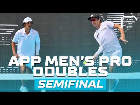 Jack Munro & Richard Livornese Jr. vs. Max Manthou & Thomas Yu at the APP Sacramento Open | APP Tour