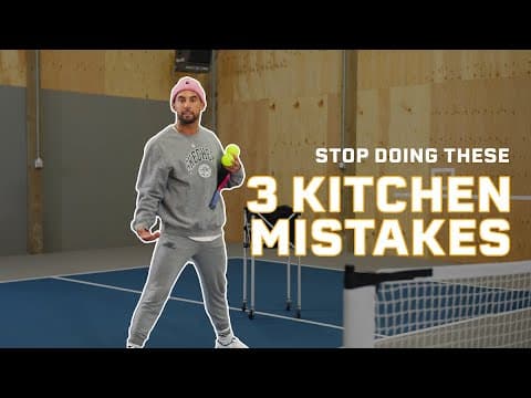 The Worst 3 Pickleball Kitchen Errors (And How to Fix Them)