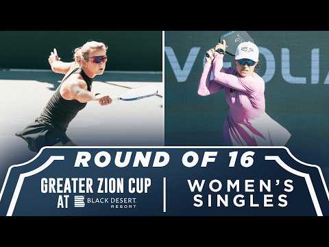 Kate Fahey vs Isabella Dunlap at the The Carvana Masters