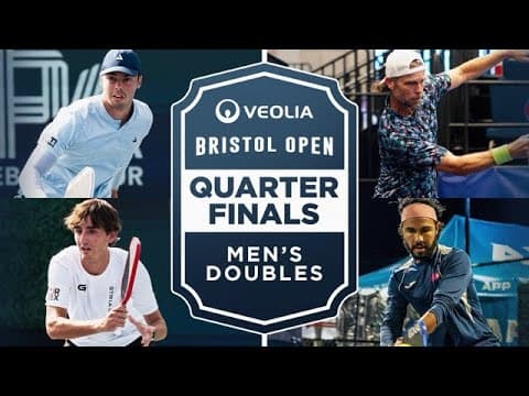 B.Johns/Tardio v Rettenmaier/Benitez at the Veolia Bristol Open