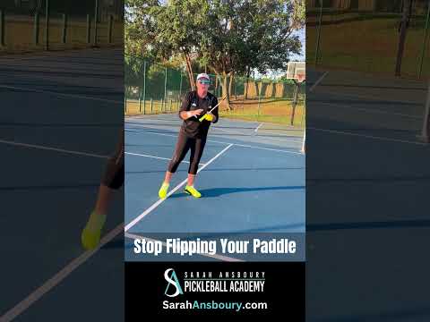 Stop Flipping Your Pickleball Paddle — Use Angle to Lift the Ball - Sarah Ansboury