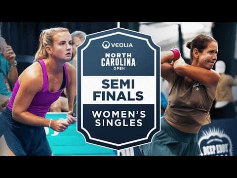 Kate Fahey v Salome Devidze at the Veolia North Carolina Open