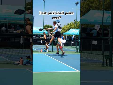 One of my best pickleball points 😂 #pickleball #doubles #graysongoldin #funny