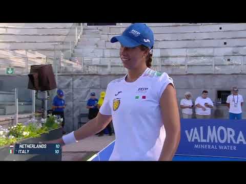 European Pickleball Championships 2025 | Women’s Singles Final | van Reek (NED) vs Rumi (ITA)