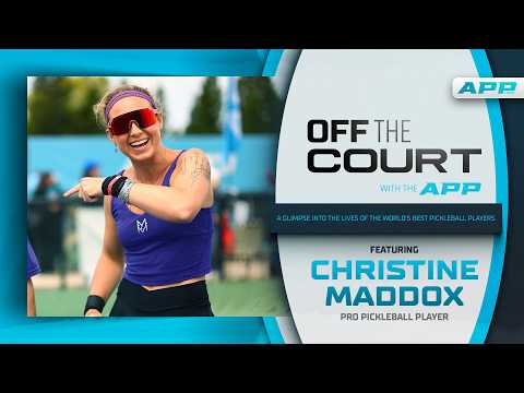 Pickleball, Reiki and Manifestation | Off The Court with Christine Maddox | APP Tour
