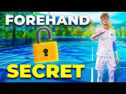 The secret to mastering my forehand