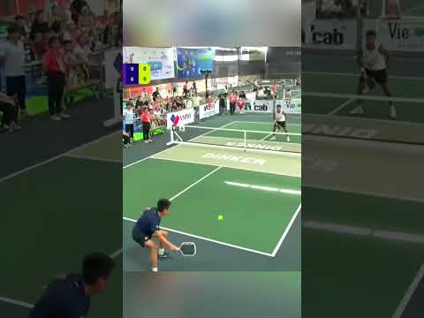 Footwork King in PICKLEBALL - JACK WONG 👑🔥 #shorts
