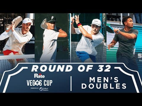 Staksrud/Patriquin v Protzek/Teoni at the Rate Vegas Cup presented by Holland America