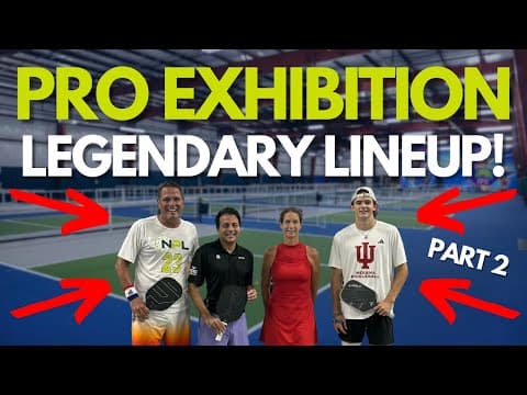 Pro Exhibition Match: Salome Devidze & Rick Whitsken vs Altaf Merchant & Michael Asplund! (Part 2)