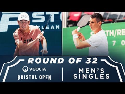 Connor Garnett v Ivan Jakovljevic at the Veolia Bristol Open