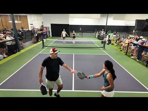 ERA Pickleball Tour: Austin Open - 5.0+ Open Mix (Bassem 5.6& Jessica 4.8 vs. Jason 5.3 & Maria 5.1)