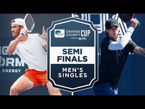 Federico Staksrud v Christian Alshon at the Select Medical Orange County Cup