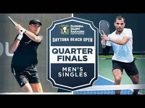 Chris Haworth vs Mota Alhouni at the Florida Dairy Farmers Daytona Beach Open