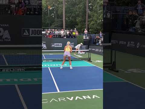 Anna Leigh Waters shows why she’s the best pickleball player in the world!