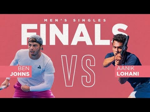 Aanik Lohani's Championship Sunday Debut vs Ben Johns