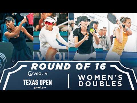 Black/Johnson vs Erokhina/Castillo at the Veolia Texas Open