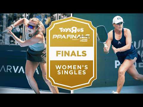 Kate Fahey v Brooke Buckner at the Toys "R" Us PPA Finals