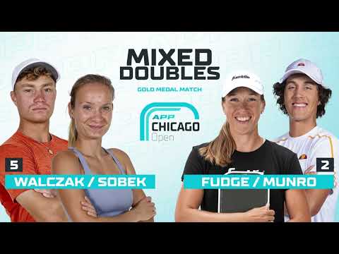 Mixed Pro Doubles Final - Daria Walczak & Will Sobek vs. Megan Fudge & Jack Munro | APP Chicago Open