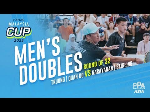 Truong/Do vs Narayanan/Stirling - Men's Doubles Round of 32 | Panas Malaysia Cup 2025