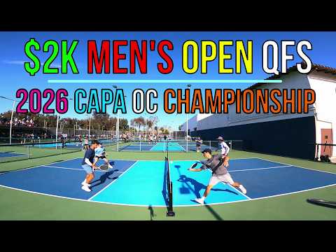 $2K Men’s Open QF Taylor (5.8)/Quinones-Garcia (5.7) vs Almaraz (5.1)/Vayo (4.9) | CAPA OC