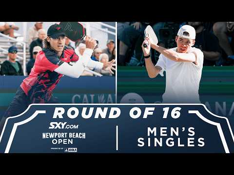 Christian Alshon vs Adam Harvey at the SXY Newport Beach Open