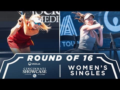 Anna Leigh Waters v Liz Truluck at the Veolia Cincinnati Showcase