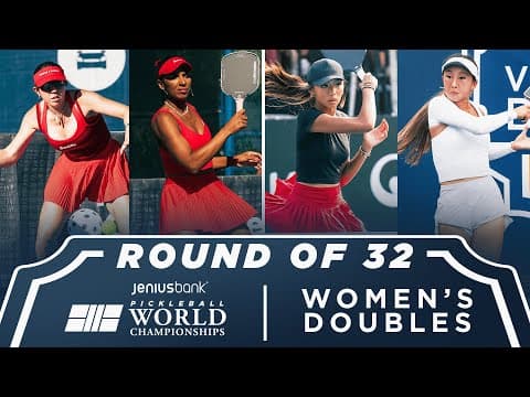 Johnson/Black v Yeh/Kunimoto at the Jenius Bank Pickleball World Championships