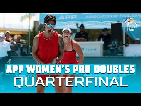Jill Braverman / Emilia Schmidt vs. Kat Stewart / Riley Bohnert in Women's Pro Doubles Quarterfinal