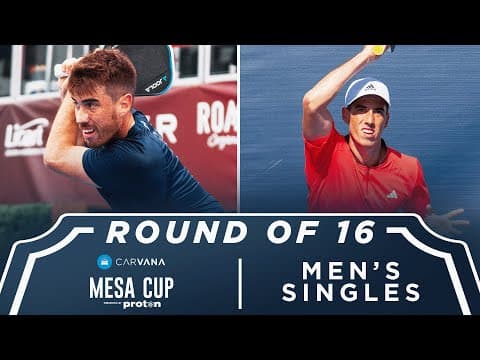 Federico Staksrud v Matthew Barlow at the Carvana Mesa Cup