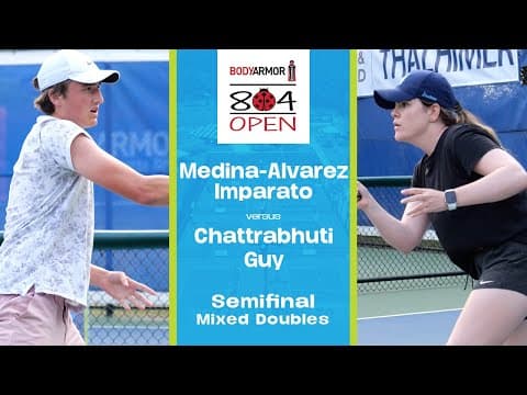 High Emotions | Medina-Alvarez/Imparato vs Chattrabhuti/Guy | Mixed Doubles | 804 Open
