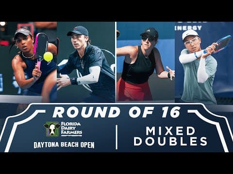 Black/Alshon vs Humberg/Ge at the Florida Dairy Farmers Daytona Beach Open