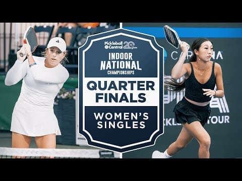 Brooke Buckner vs Kiora Kunimoto at The Pickleball Central Indoor National Championships | PPA Tour