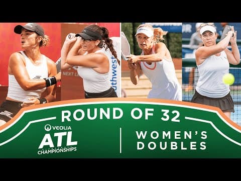 Parenteau/Rohrabacher v Blatt/Esquivel at the Veolia Atlanta Pickleball Championships