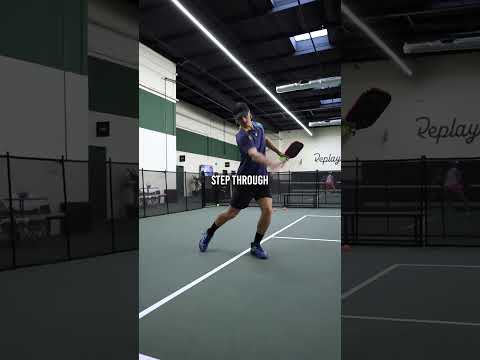 How to hit a pickleball forehand like a pro ⬆️🔑🔓