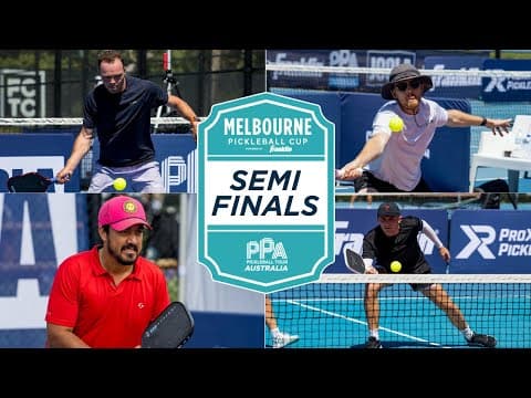 Laville/Farias vs Wall/Wild at the Melbourne Pickleball Cup | Semi Final Match