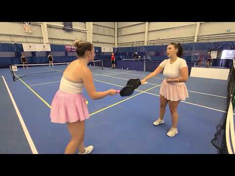 5.0+ OPEN- Pickleball Ballerinas 🩰 Anne-Sophie (QC)/Antoaneta (QC) vs Emma (QC)/Carolina (ON) - 6-15
