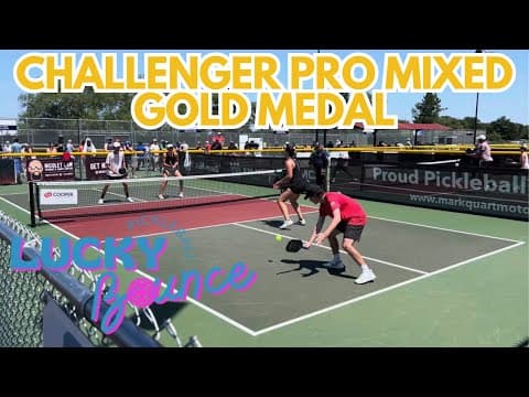 Challenger PPA pro mixed doubles gold  medal match 