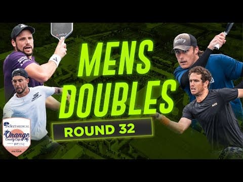 Bar/McGuffin v Scarpa/Dow at the Select Medical Orange County Cup Presented by FitVine