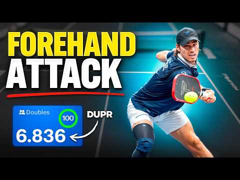 Christian Alshon Teaches The Forehand Attack in Pickleball