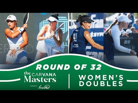Parenteau/Rohrabacher vs Huang/Hatton at the The Carvana Masters