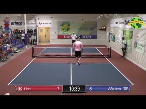 Pickleball Global Challenge Cup 2019 Eden Lica VS Rick Witsken Men's Singles
