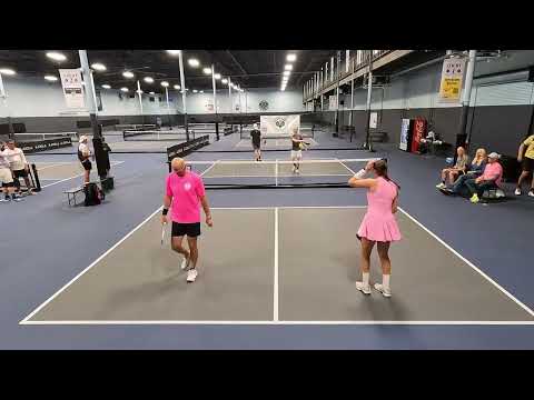 SERVE FOR STRENGTH CHARITY TOURNEY / 04/26/26 - FINALS - V. Simon (Pro)/Wuerffel -vs- Burcher, Moore