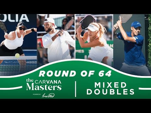 Humberg/Sock vs Blatt/Haworth at the The Carvana Masters