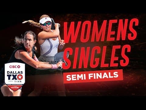 Anna Leigh Waters v Salome Devidze at the CIBC Texas Open Powered by Tixr