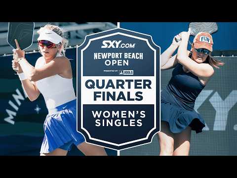 Anna Leigh Waters vs Mary Brascia at the SXY Newport Beach Open